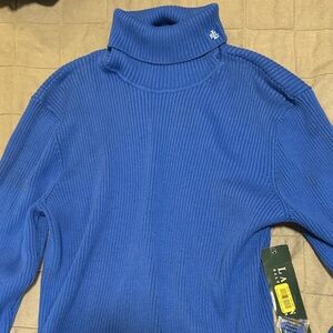 Ralph Lauren Royal Blue Turtleneck Sweater